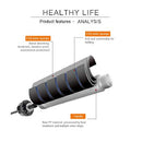 Skipping Rope with Ball Bearings Rapid Speed Jump Rope Cable and 6” Memory Foam Handles