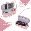 Big Capacity Pencil Pen Case Organizer Canvas Pencil Pouch Bag