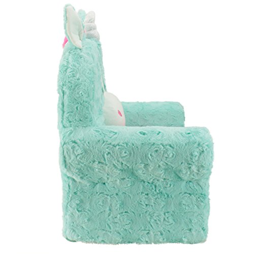 Animal Adventure - Sweet Seats - Teal Unicorn Children's Plush Chair