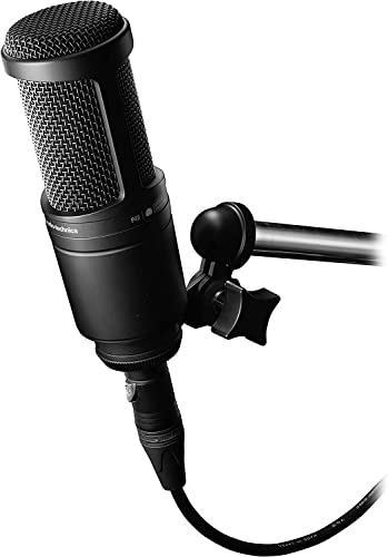 Cardioid Condenser Studio XLR Microphone, Ideal for Project/Home Studio Applications