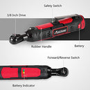 Cordless Electric Ratchet Wrench, 3/8" 50N.m (37 Ft-lbs) 12V Power Ratchet Wrench
