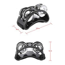 Foot Tambourine Percussion Musical Instrument Foot Drum set with Metal Jingle Bell