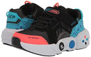 Skechers Kids Boy's GAMETRONIX Sneaker, Black/Multi, 4 Big Kid