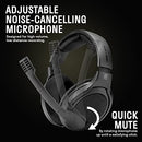 Gaming Headset Noise-Cancelling Microphone with Over-Ear Open-Back Design