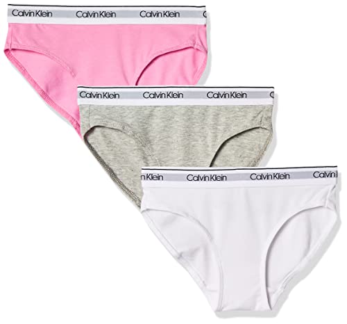 Little Girls' Modern Cotton Bikini Underwear Panty, 3 Pack