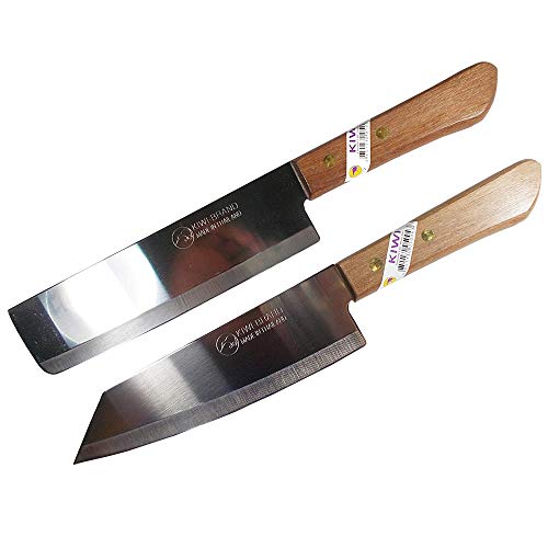 Knife Cook Utility Knives Cutlery Steak Wood Handle Kitchen Tool Sharp Blade 6.5"