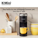 K-Mini Coffee Maker, Single Serve K-Cup Pod Coffee Brewer, 6 to 12 oz. Brew Sizes