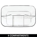 Plastic Craft Storage Organizer Bin with Handle