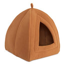PETMAKER Igloo Pet Bed Collection -Soft Indoor Enclosed Covered Tent/House