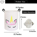 Laundry Baskets,Collapsible Hamper, Canvas Fabric Laundry Hamper,for Toy Organizer