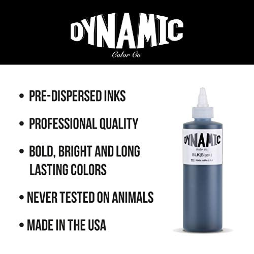 Dynamic White Tattoo Ink Bottle 8oz