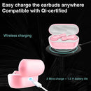 Bluetooth Headphones Padmate Wireless Earbuds with 4 Mics Earphones with Charging