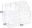 Clear Cosmetic Storage Organizer - Easily Organize Your Cosmetics