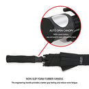 62 Inch Automatic Open Golf Umbrella Extra Large Oversize Double Canopy Vented