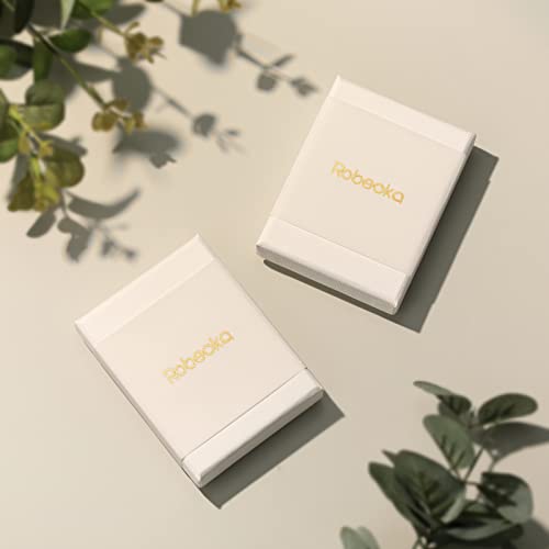 6 Pairs Stud and Hoop Earrings Set for Women 18K Gold Filled CZ Small Ball Studs Huggie