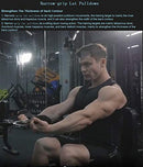 Home Gym Fitness Rowing T-bar V-bar Pulley Cable Machine Attachments, Bicep Curl