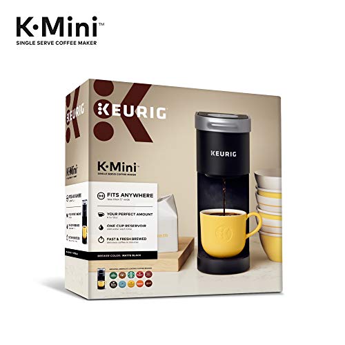 K-Mini Coffee Maker, Single Serve K-Cup Pod Coffee Brewer, 6 to 12 oz. Brew Sizes