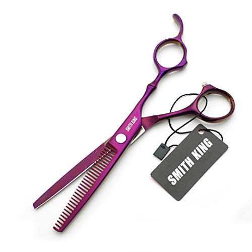 6.0 Inches Hair Cutting Scissors Set with Combs Lether Scissors Case,Hair cutting