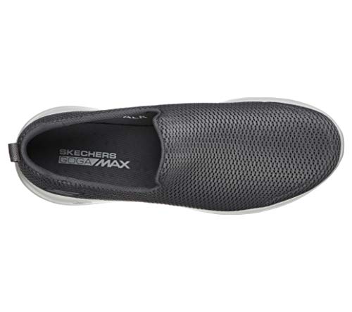 Men's Go Walk Max-Athletic Air Mesh Slip on Walkking Shoe Sneaker,Charcoal,7.5 X-Wide