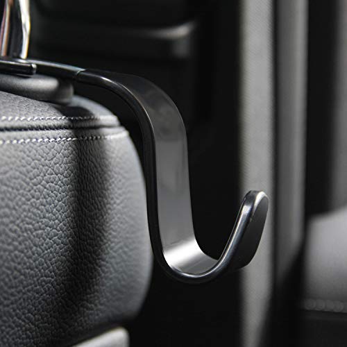 Car Seat Headrest Hook 4 Pack Hanger Storage Organizer Universal for Handbag Purse