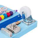 Montessori busyboard Busy Board- Sensory Board - Study Board -Wood Board