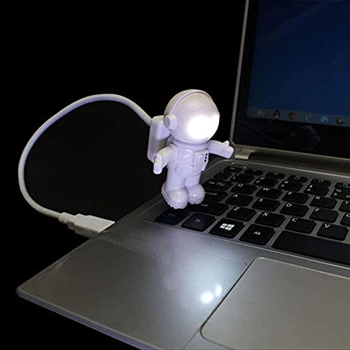 Creative Spaceman Astronaut LED Flexible USB Light for Laptop PC Notebook