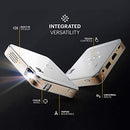 150 Ultra Mini Pocket Pico Projector - Built in Rechargeable Battery & Speaker, 1080P