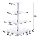 Cupcake Stand - Premium Cupcake Holder - Acrylic Cupcake Tower Display