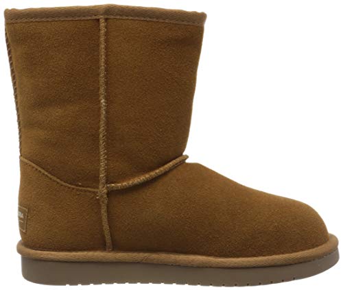 Unisex-Child Victoria Short Boot, Chestnut, 04 Youth US Big Kid