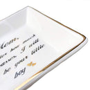 Mom Gifts from Son Ring Trinket Dish-Mom,I Will Always Be Your Little Boy