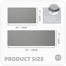 2 Piece Kitchen Runner Rug Kitchen Floor Mat Non Skid Waterproof