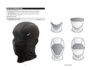 Nike PRO Hyperwarm Hydropull Hood Balaclava - Unisex - Dri-Fit Techlonogy