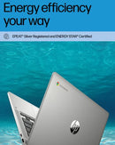 HP Chromebook 14 Laptop, Intel Celeron N4120, 4 GB RAM, 64 GB eMMC, 14" HD Display,