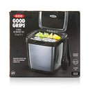 OXO Good Grips Double Wall Ice Bucket with Tongs and Garnish Tray,Gray
