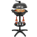 Giantex 1350W Electric BBQ Grill Non-Stick w/ 4 Temperature Setting Outdoor Garden Patio Camping