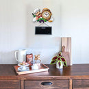 iPreference 2 in 1 Wall Clock and Black Board with Chef Décor Display