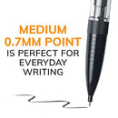 Xtra-Smooth Mechanical Pencils With Erasers, Medium Point (0.7mm), 40-Count Pack