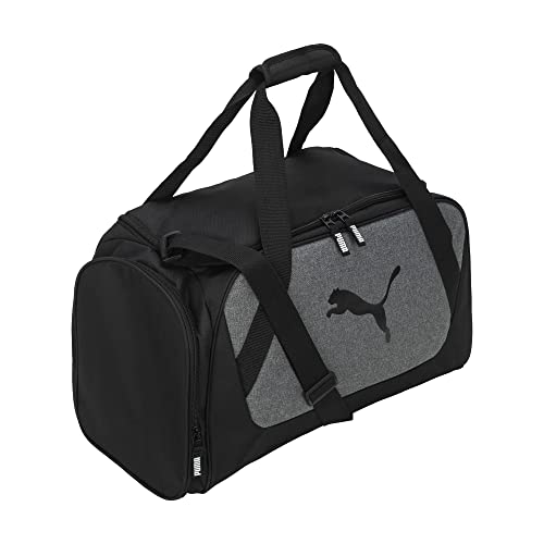 PUMA Evercat Form Factor Duffel Bag, Medium Heather/Black