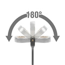 WORKPRO 8-piece Flex-Head Ratcheting Combination Wrench Set