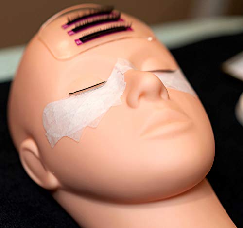 Eyelash Extension Kit: Mannequin Head Training For Beginners Esthetician Supplies