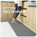 2 Piece Kitchen Runner Rug Kitchen Floor Mat Non Skid Waterproof