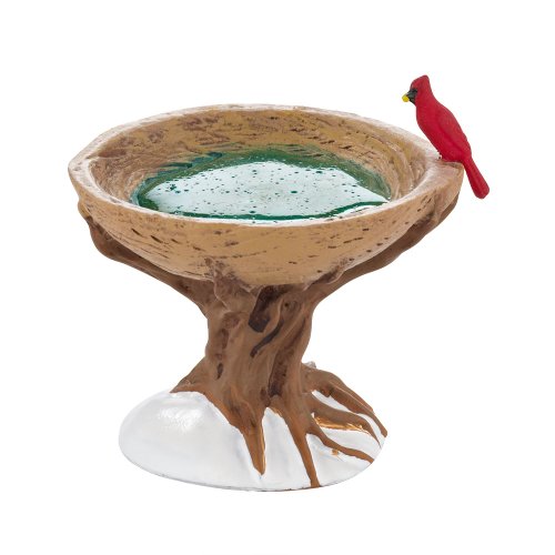 Woodland Bird Bath Toy, 1.57 inch