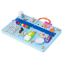 Montessori busyboard Busy Board- Sensory Board - Study Board -Wood Board