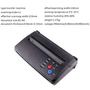 Black Tattoo Transfer Stencil Machine Thermal Copier Printer with Bonus Papers