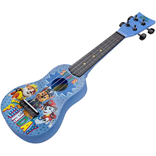 Paw Patrol Toy Ukulele, 20 Inch - with Nylon Strings, Tuning Gears