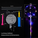 Bobo Balloons Led Balloons 20 Inches Colorful with Sparking 10 Package ,3 Levels