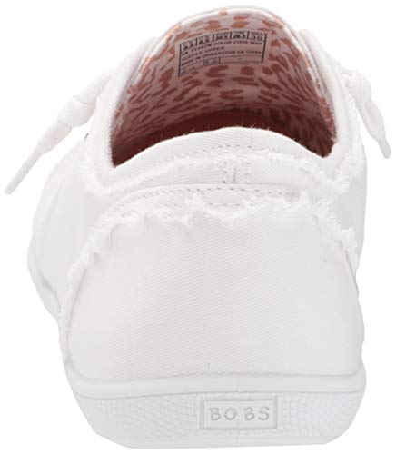 Skechers Womens Bobs B Cute Sneaker, White, 8 US