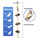 Dog Bell for Door Potty Training,Adjustable Hanging Door Bell Length 2 Packs