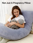 Pregnancy Pillows, U Shaped Full Body Maternity Pillow with Removable Cover