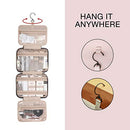 Toiletry Bag Travel Bag with hanging hook, Water-resistant Makeup Cosmetic Bag Travel